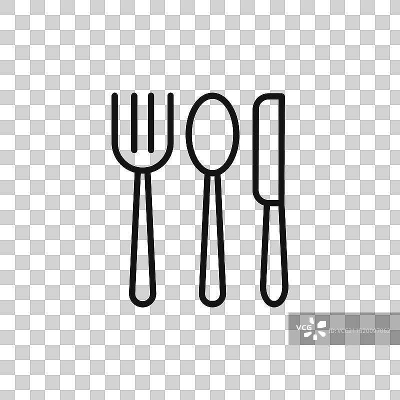 厨房用具图标，适用于厨具图片素材