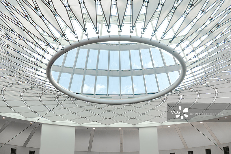 广州艺术博物馆弧形房顶图片素材