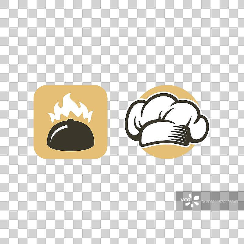 简约现代厨师图标设计图片素材