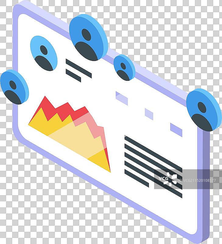 营销团队分析财务图表下跌趋势图片素材