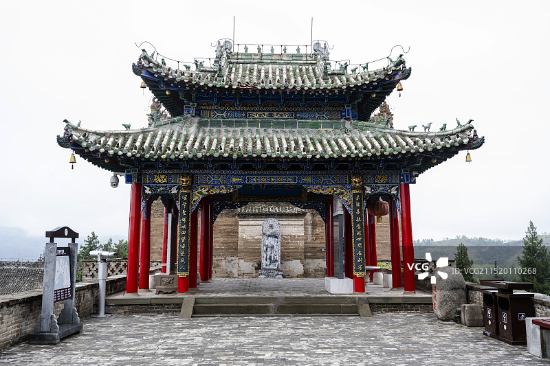 陕西榆林佳县白云山风景区图片素材