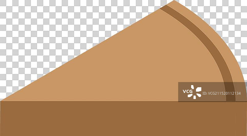 美味馅饼切片烘焙图标图片素材