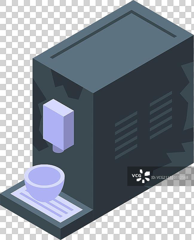 咖啡机正在制作新鲜咖啡图片素材