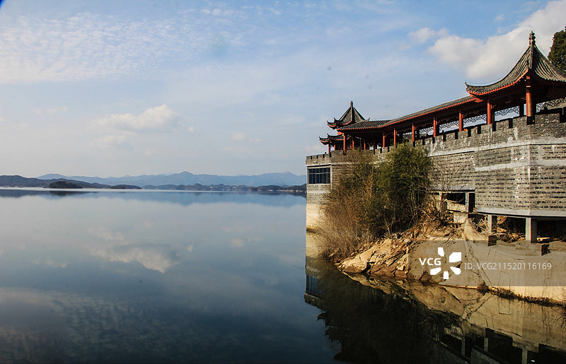 安庆太湖县花亭湖景区图片素材