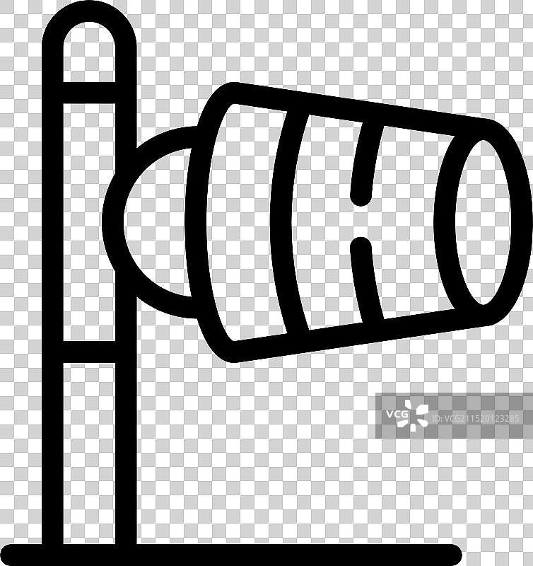 测量风速和风向的风速计图片素材