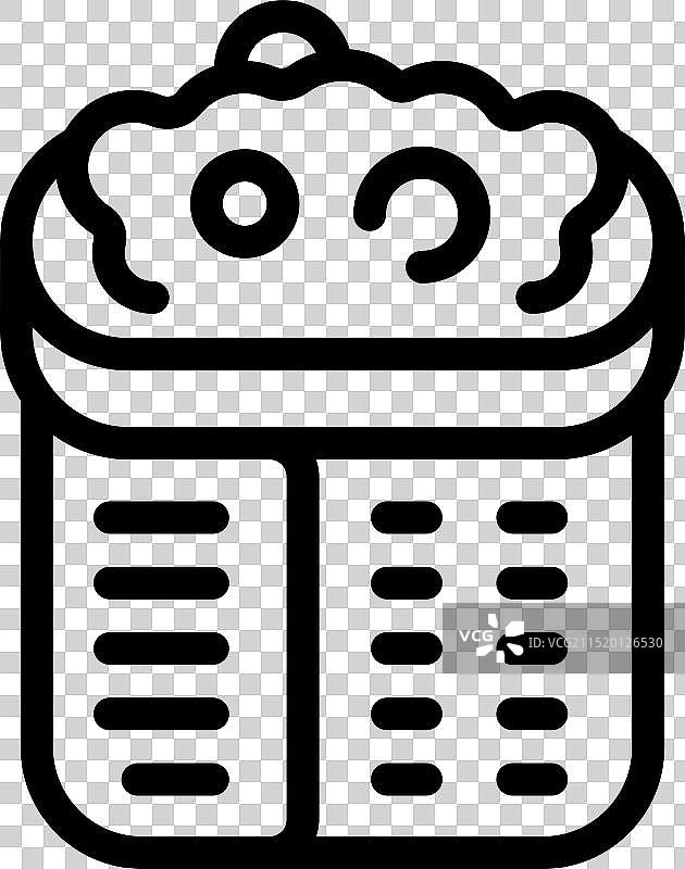 装满种子和坚果的午餐盒图片素材