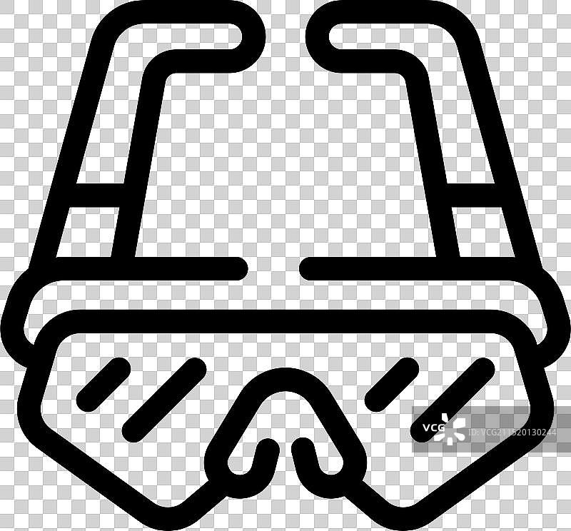 提供清晰水下视野的潜水面罩图片素材