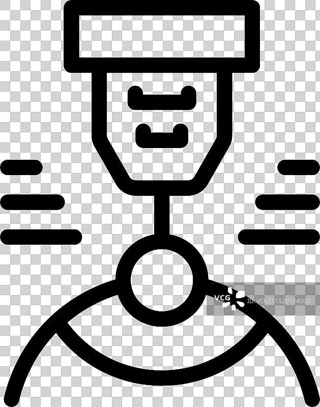 控制人类的数字思维控制系统图片素材