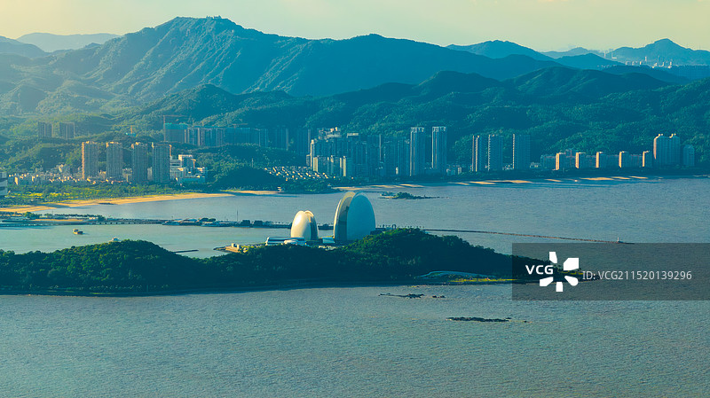 珠海日月贝歌剧院图片素材