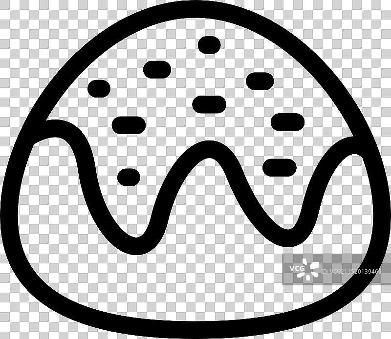 美味的巧克力甜甜圈图片素材