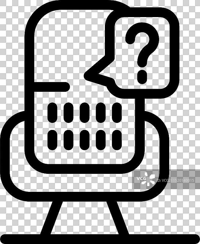 聊天机器人正在对话并提问图片素材