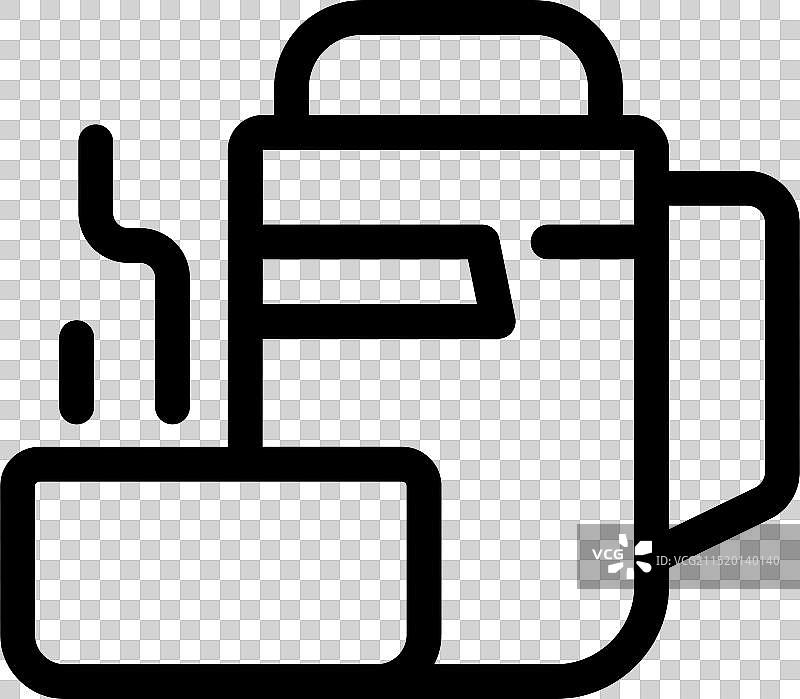 户外保温咖啡杯图片素材