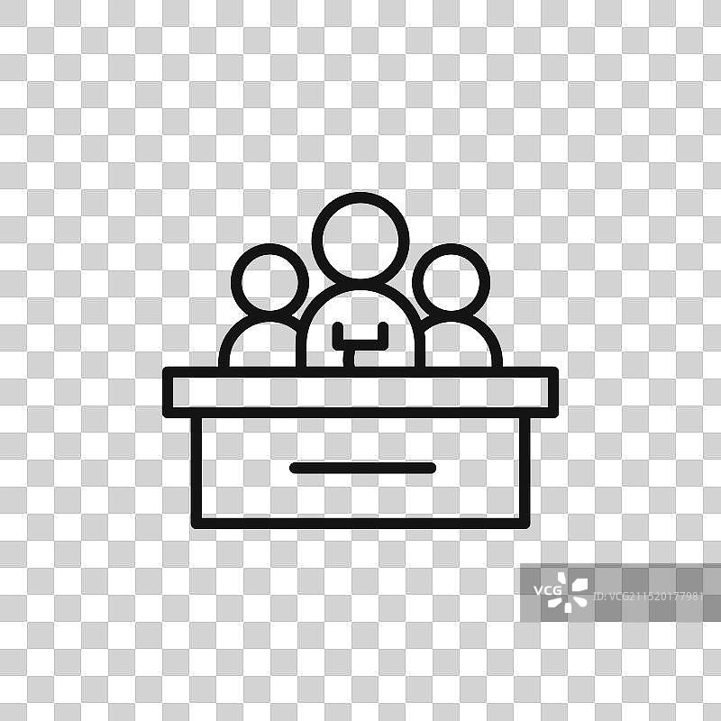 委员会图标标志外形图片素材