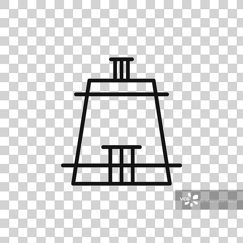 板球场图标logo标志轮廓图片素材