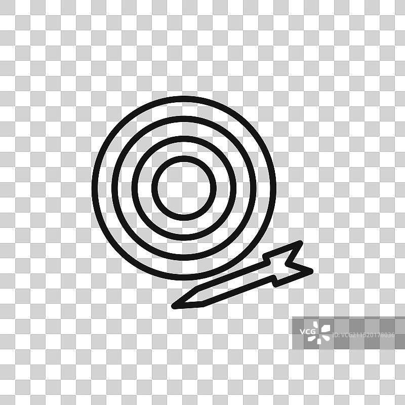 飞镖图标标志外形图片素材