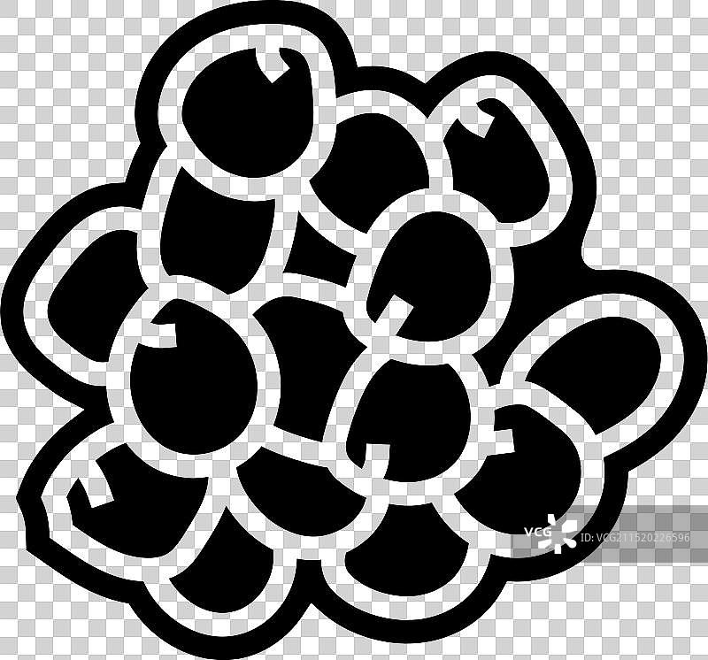 羽扇豆无过敏原食品标志符号图标图片素材