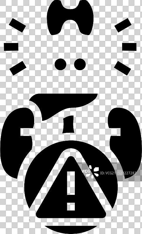 内分泌失调肥胖超重标志符号图片素材