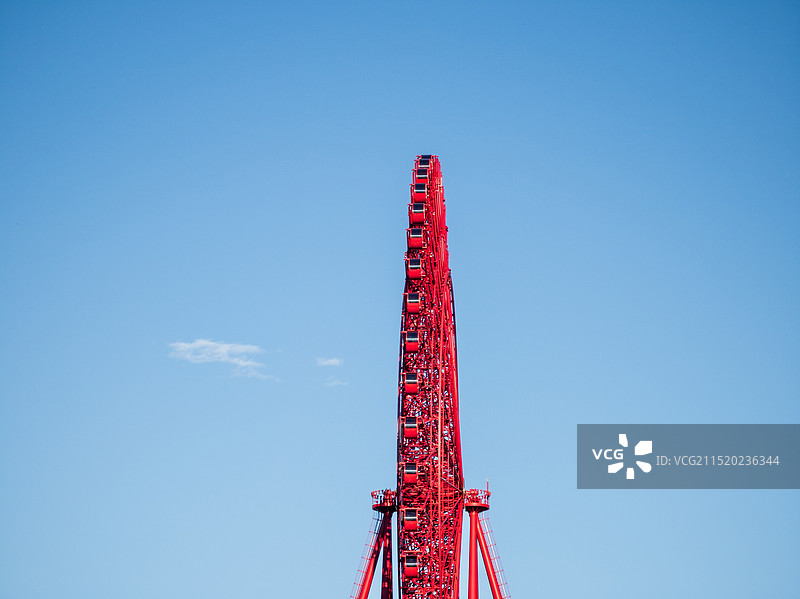 大阪街头巷尾，繁华都市的宁静一隅图片素材