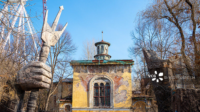 哈尔滨文化公园图片素材