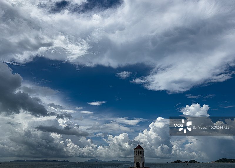 横琴码头图片素材