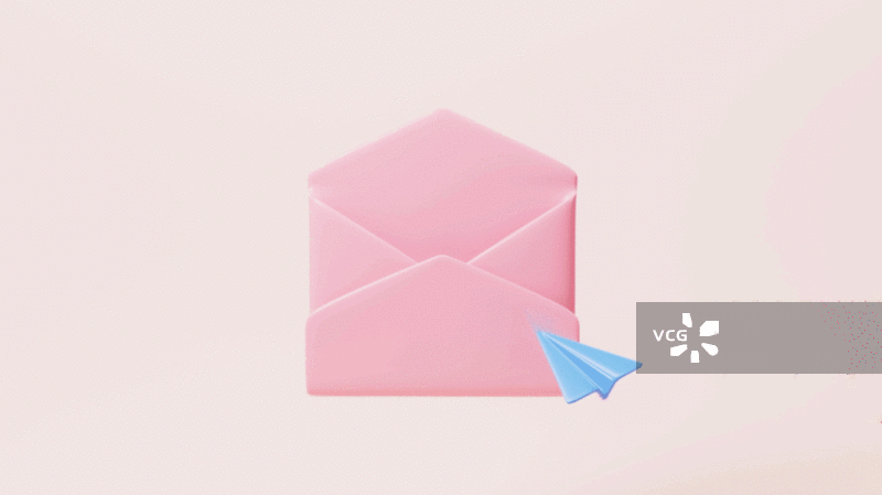 卡通粉色信封情书婚礼请柬模型视频图片素材