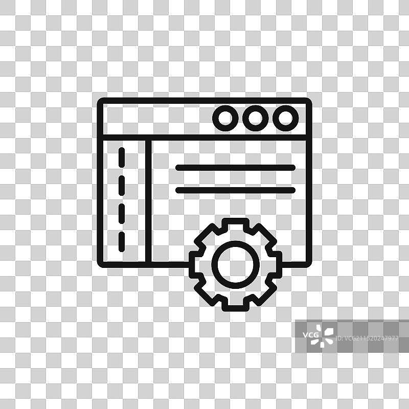 网页开发logo标志轮廓图片素材