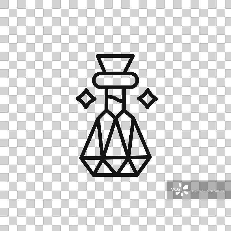 圣水瓶标志外形图片素材