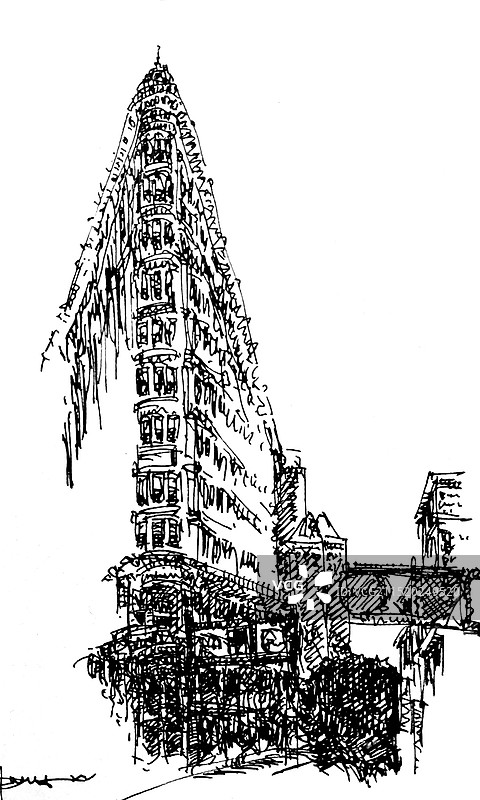 美国旧金山老建筑图片素材