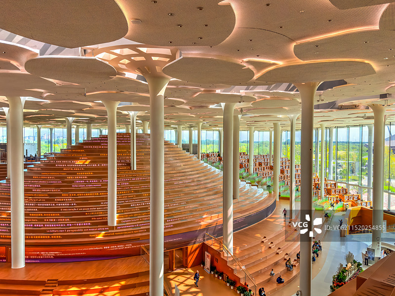 北京城市图书馆图片素材