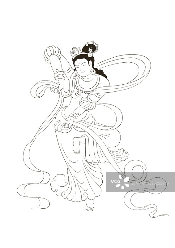 舞伎菩萨图片素材