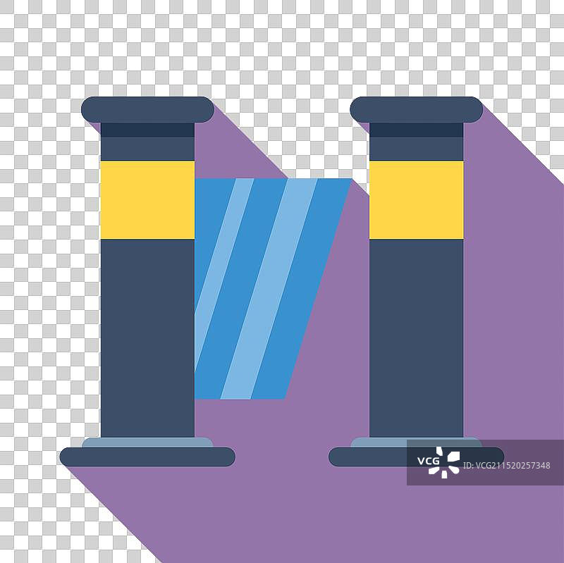 允许进入安全区域的旋转栅门图片素材