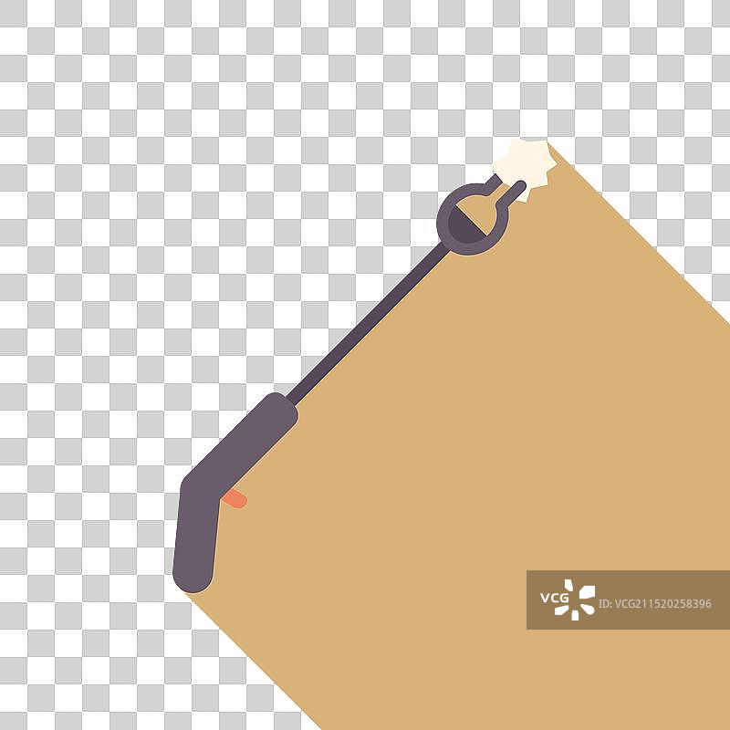 燃气焊枪蓝色火焰黄色背景图片素材