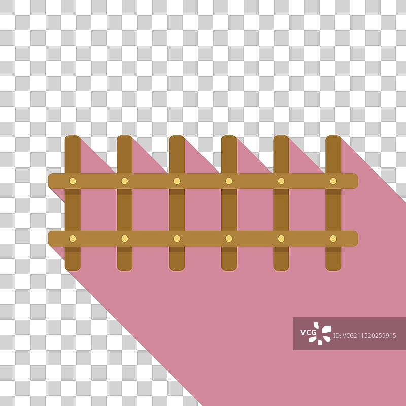 简约木栅栏，提供安全和隐私图片素材