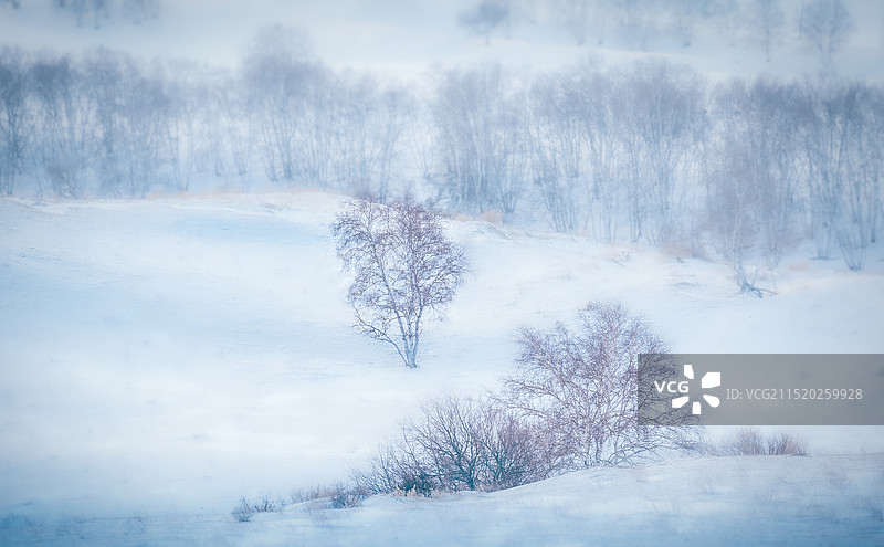 雪味坝上图片素材