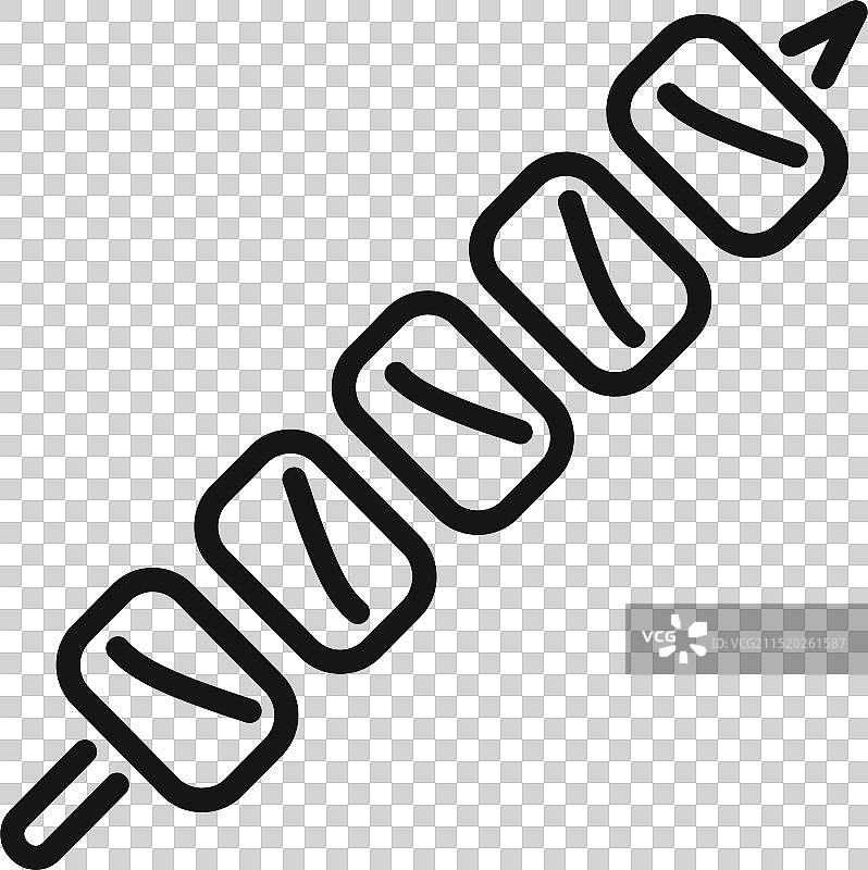 烤豆腐串搭配蔬菜图片素材