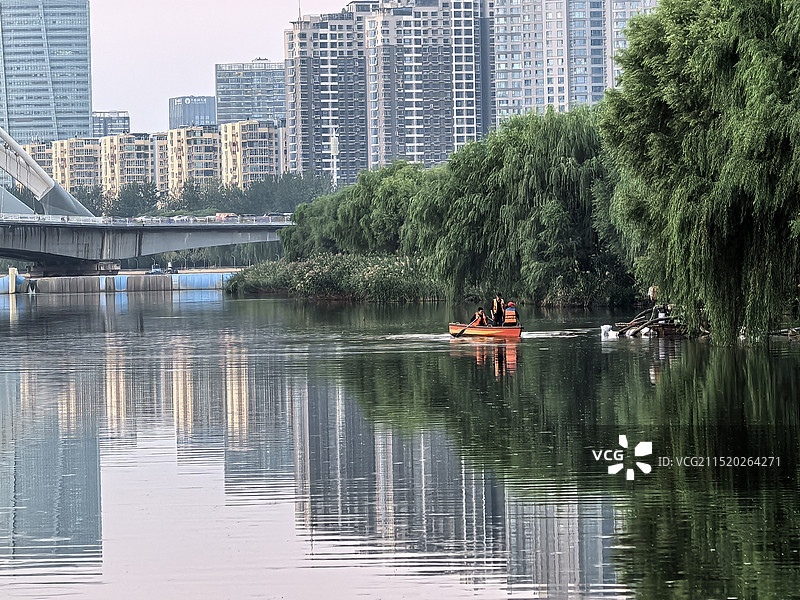汾河掠影图片素材