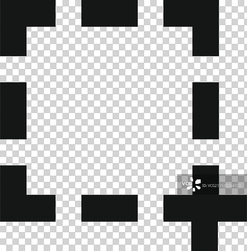 抽象几何形状加号图片素材