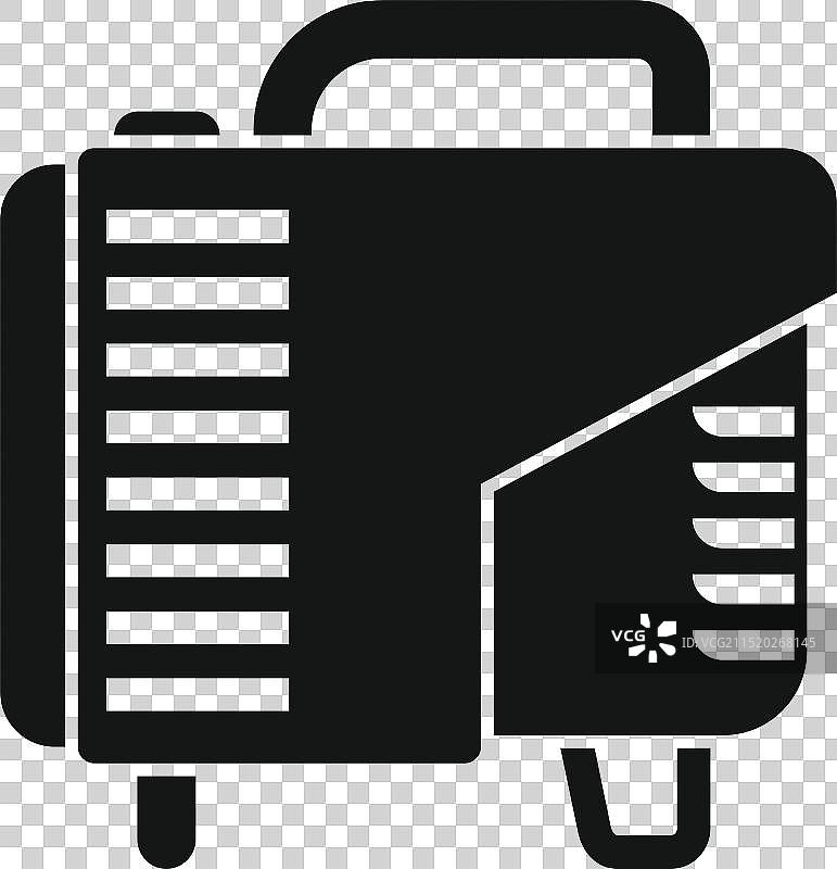 为发电的便携式焊接机图片素材