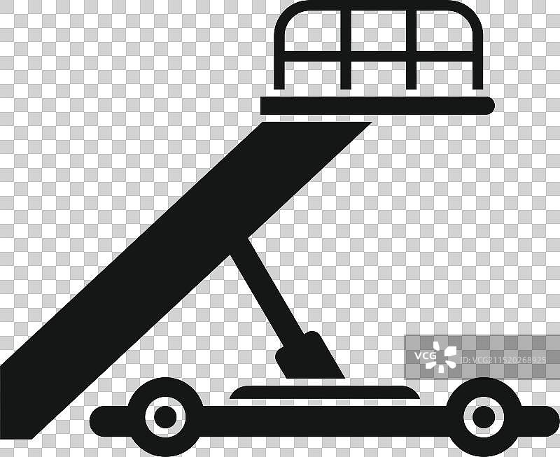 飞机乘客登机桥图片素材