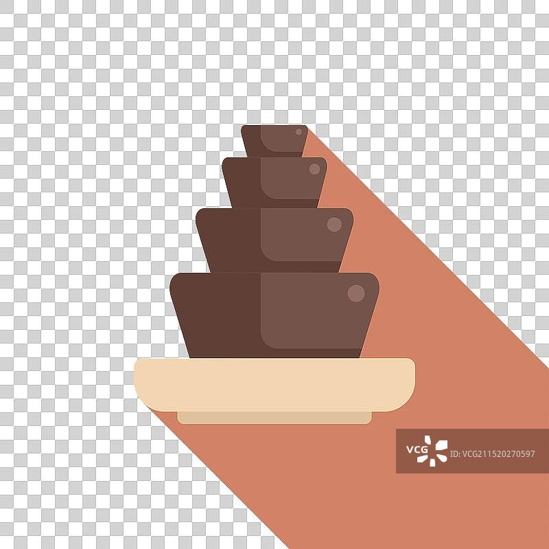 禅意石制喷泉景观图片素材