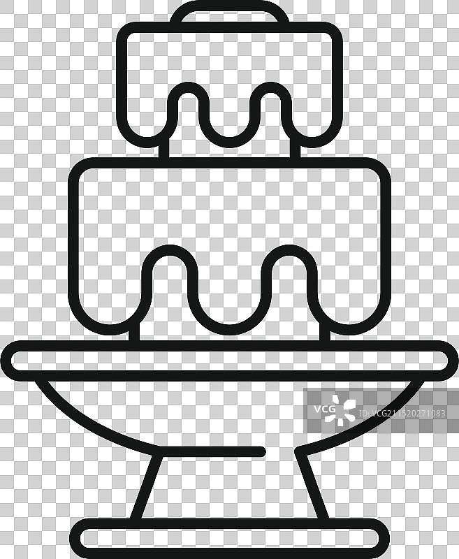 派对用巧克力喷泉图片素材