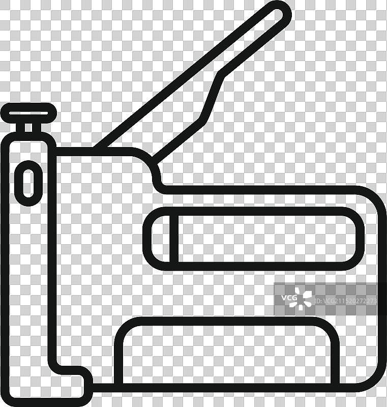 用于维修和建造的建筑用订书机图片素材