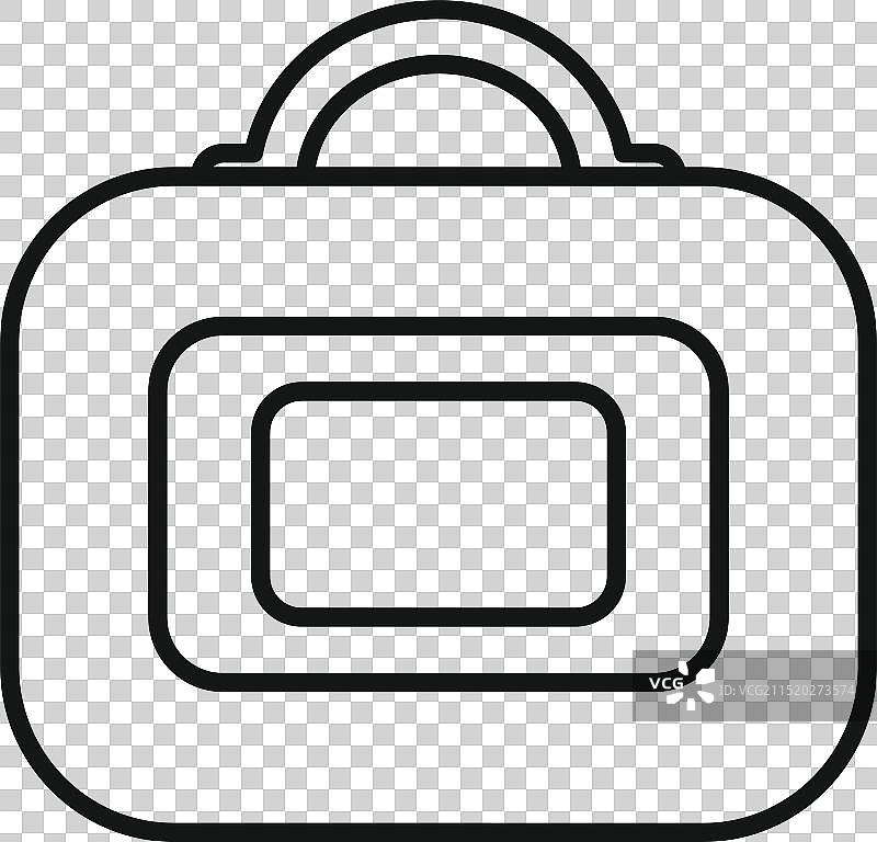 小型塑料午餐盒容器图标图片素材