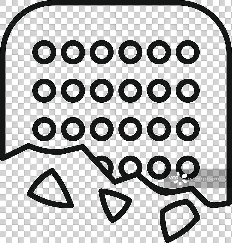 平板电脑跌落屏幕破损保护图片素材