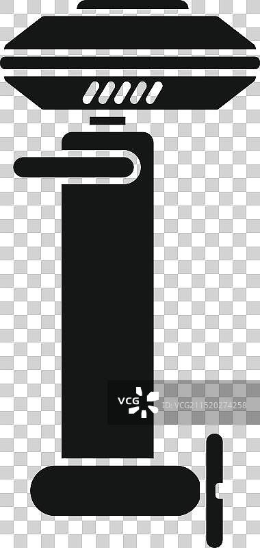 厨房里的电动手持搅拌机图片素材