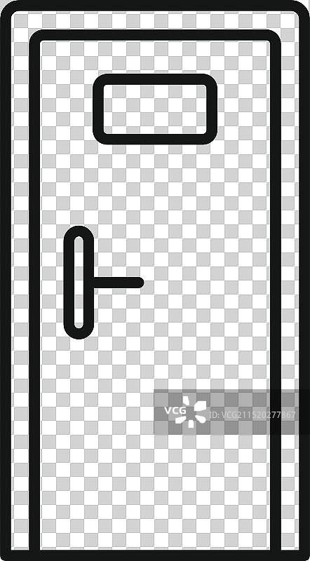 带有门把手的门口图片素材