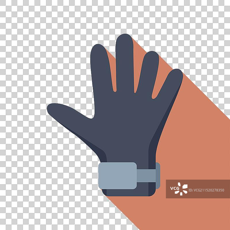 手戴电子追踪手环图片素材