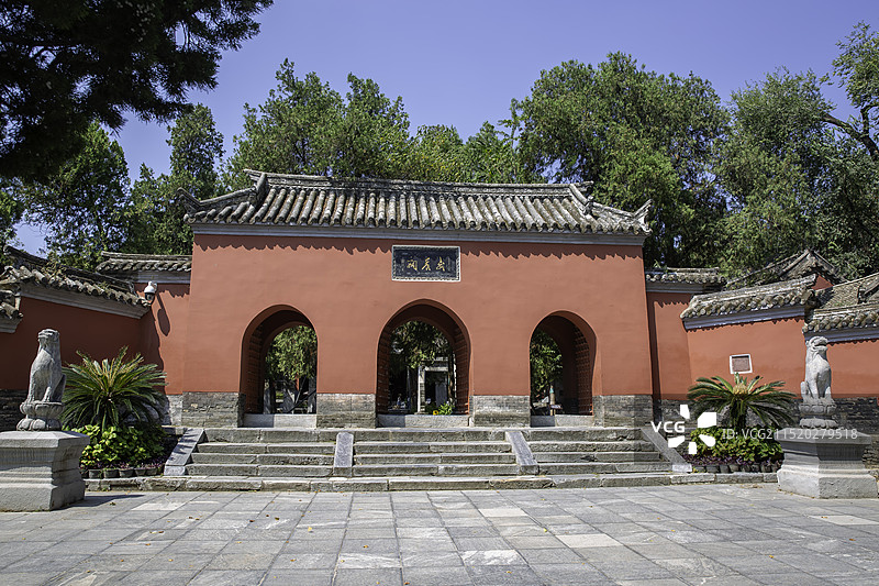 武侯祠--纪念诸葛亮躬耕于南阳的祠宇图片素材