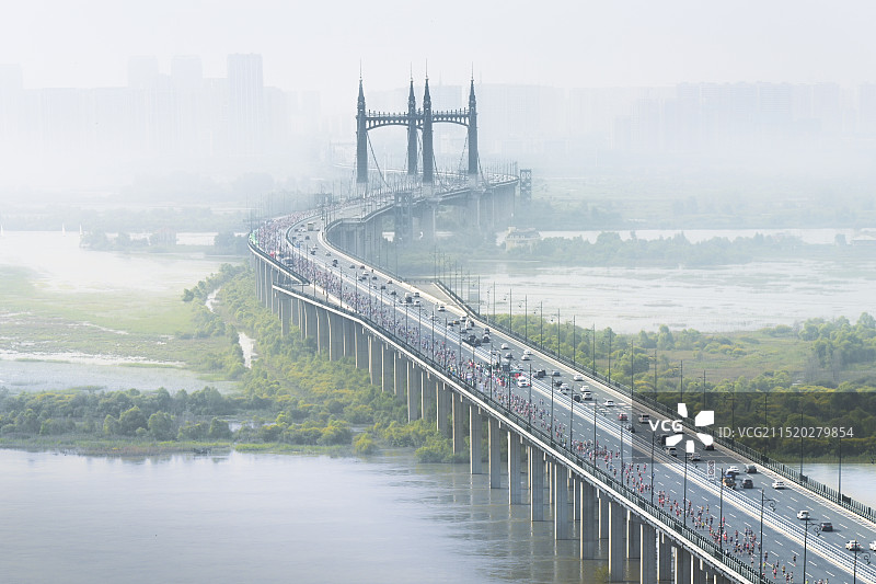 哈尔滨马拉松图片素材