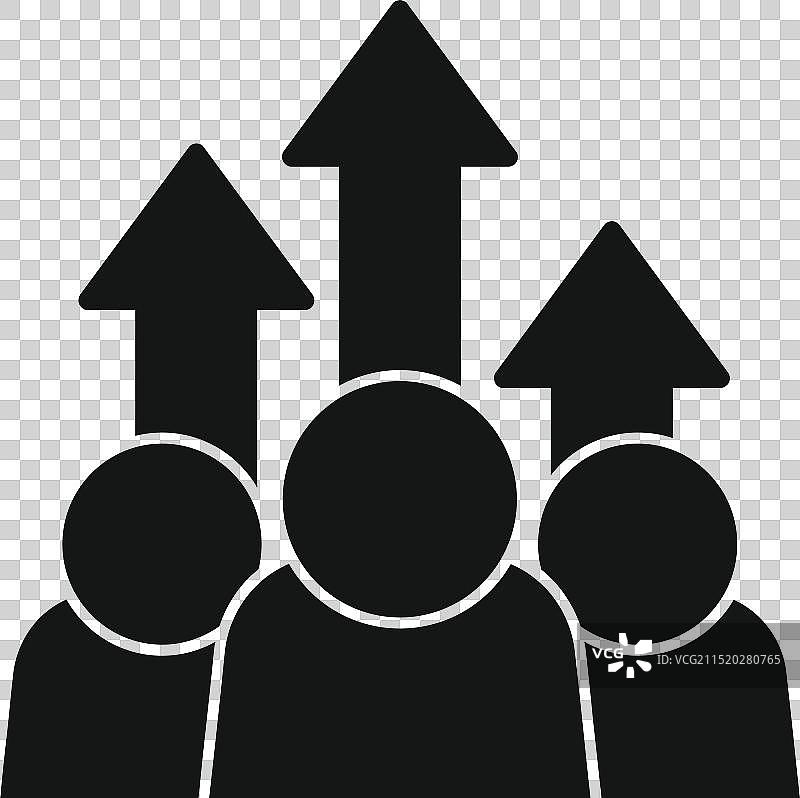 团队合作助力业务增长图片素材